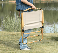 Petite chaise portative extérieure de camping chaise ultra légère de loisirs de camping chaise pliable pour le jardin de plage