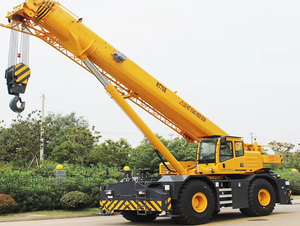 Grúa Todoterreno RT80 de 80 Toneladas de Capacidad de Carga Nominal, Precio Competitivo en China, Momento de Elevación Nominal de 3140kn.m - Product Image 4