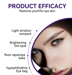 Crema Herbal Reafirmante para Ojos con Ácido Hialurónico Eternal Elinor, Corrector de Arrugas Antienvejecimiento Eficaz, Corrector de Ojeras, OEM/ODM Privado - Product Image 3