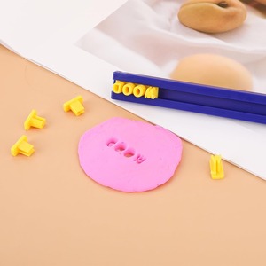 Sellos de <span class=keywords><strong>Letras</strong></span> de Arcilla, Sellos de Alfabeto para Cerámica, Sellos para Arcilla Polimérica, Herramientas, Mini Sellos de Alfabeto, Decoraciones, Herramienta para Manualidades - Product Image 4