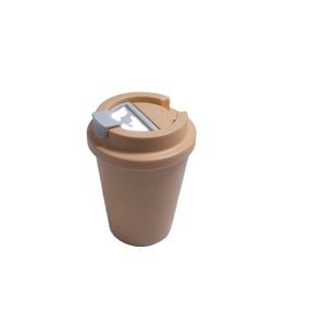 Eco Friendly riutilizzabile viaggio tazza di caffè 12oz RPET portare via tazze di bambù per andare tazze per il succo di caffè - Product Image 5