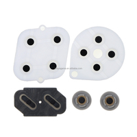 Repuestos para Control de SNES, Almohadillas Adhesivas de Silicona Conductiva para Accesorios de Juego de Nintendo SNES
