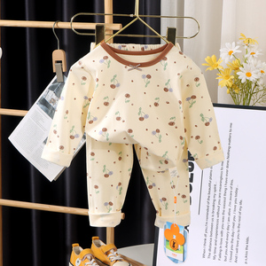 All'ingrosso di set pigiama per bambini, cotone, vestiti per la casa per bambini (sia ragazzi che ragazze), vestiti autunnali e pantaloni autunnali - Product Image 4