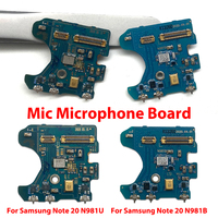 Placa de Micrófono para Samsung Note 20 Ultra 5G N986B N986U N981B N981U, Repuesto de Micrófono, Piezas de Reparación