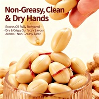Cacahuetes en Lata de 200g, Mezcla de 3 Sabores: Cubiertos con Ajo, Sazonados con Chile, Cinco Especias, Bocadillo Listo para Comer con Cerveza, Proveedor Mayorista OEM