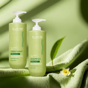 Champú de menta y árbol de té OEM con tratamiento anticaspa y cuero cabelludo para cabello graso - Product Image 6