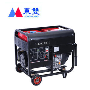 Générateur diesel Sayide 2-10 kW 220 V 380 V monophasé triphasé portable pour usage domestique et extérieur - Product Image 1