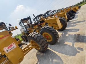 รถเกรดเดอร์มือสองคุณภาพสูง CAT 140 รถเกรดเดอร์มือสอง CAT 120H 140K 140G 140H 140M 140GC 160K  วางขายในลานเซี่ยงไฮ้ - Product Image 3