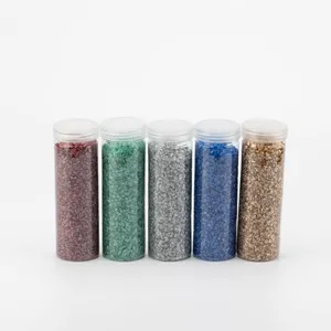 Colored Decorative Wedding Textured Colored Sand Glass Colored Sande