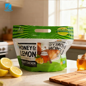 Bolsa de Embalaje para Pollo Resistente al Calor Personalizada, Bolsa de Embalaje para Pollo para Llevar, a Prueba de Fugas y de Grado Alimenticio - Product Image 1