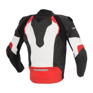 Ropa deportiva de invierno para mujer, chaqueta impermeable transpirable de cuero genuino para motocicleta, a prueba de viento, de algodón de talla grande - Product Image 4