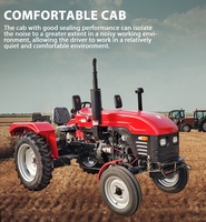 Nouvelles Machines agricoles 90hp tracteur agricole équipement à vendre liste de prix