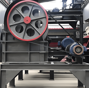 2025년 신제품 허난 밍위안 죠 크러셔 1-3t/h 용량 AC 모터 구동식 석재 파쇄기 (강석 및 석회석용) - Product Image 3