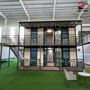 Casa Prefabricada Modular Personalizada Heying de 40 pies, Villa de Lujo de 2 Pisos, Casa Contenedor Prefabricada Móvil - Product Image 3