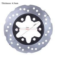 Disco de Freno Trasero de 200 mm para Motocicleta Vento Tornado 250 Storm 250, Precio de Fábrica