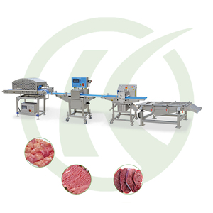 2025 Offre Spéciale sortie d'usine porc boeuf mouton poisson viande fraîche ligne de Production de découpe en dés Machine de découpe de viande - Product Image 1