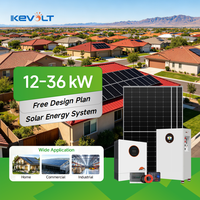 KEVOLT Solargenerator 5kW 10kW 20kW Solar-Set mit Batterie und Solarmodul Solarenergiesystem für Zuhause
