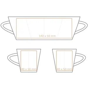 Tasse à expresso en verre, merchandising personnalisé - Product Image 2