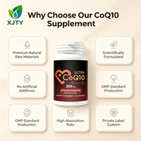 Capsules de Coenzyme Q10 en Gélules Molles à Marque Blanche OEM – Supplément Haute Concentration, Stimulant Naturel d'Énergie, Soutien Cardiaque et Immunitaire