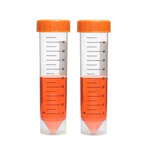 Tubos de Centrífuga de Polipropileno de Laboratorio de 50 ml con Tapa de Rosca, Autoportantes, para Uso Científico - Product Image 2