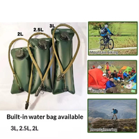 Sac d'hydratation tactique 3L pour randonnée et cyclisme en extérieur, sac à dos d'hydratation pour le cyclisme, vente en gros