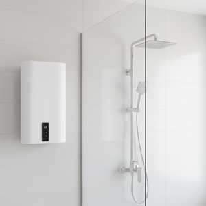 <span class=keywords><strong>Calentador</strong></span> de Agua Eléctrico Vertical Ultrafino para RV, Tipo Geyser, con Carcasa Metálica, Tubo de Calentamiento Esmaltado, Estructura Antioxidante y Antiexplosión - Product Image 2