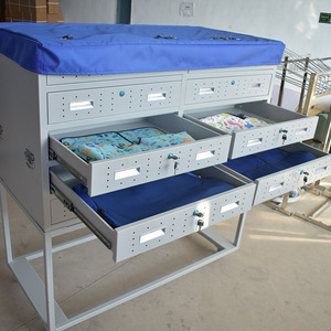 Cleanroom employee lockers/<b>shoe</b> cabinets, 304 stainless steel lockers, multi-door lockers with locks - Product Image 3