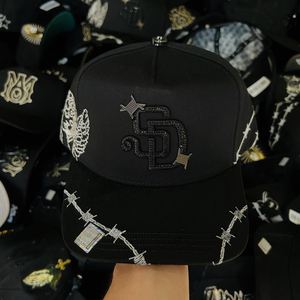 En stock – Casquettes de baseball vintage originales Junior H avec doublure en satin, broderie Gorras De Rich Forever El Dandi Hat 31 - Product Image 6
