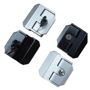 Alloy Door Latch Lock Square Head Zinc Alloy Industrial Durable Cabinet Equipment Lock For Home Improvement Hardware - Product Image 2