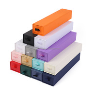 Slide Out Drawer Packaging Jewellery Box Recyclable Custom Jewelry Boxes Necklace Bracelet Ring Paper Luxury Black White