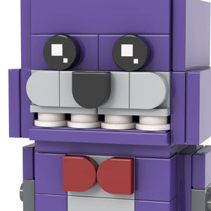 Bloques de Construcción Educativos de Plástico ABS Personalizados de 50 Piezas, Nightmarionne, Springtrap, Golden Freddy, Fazbear, Chica, Foxy, <span class=keywords><strong>Bonnie</strong></span>, <span class=keywords><strong>FNAF</strong></span> - Product Image 5