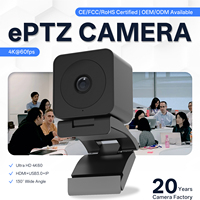 Kamera Webcam 4K untuk Konferensi Video Call, Kerja, Komputer PC, dan Siaran Langsung