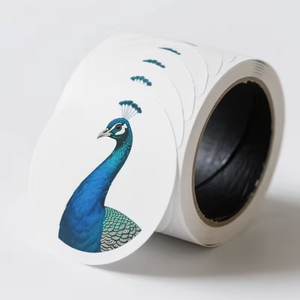 Outdoor UV Resist <b>Waterproof</b> Weatherproof Pvc Aesthetics Sticker Qr Code Sticker Custom Logo Die Cut Vinyl <b>Label</b> Stickers - Product Image 3