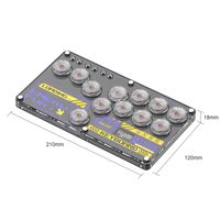 Clavier de jeu Hitbox pour PS5 XBOX Switch Clavier Patten à impression UV personnalisé RGB