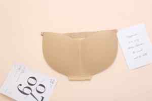 Женские утягивающие трусы в японском стиле, красивые тонкие корректирующие трусы, сексуальные, с эффектом увеличения ягодиц, из шелка и нейлона, плотная поддержка, дышащие, размер XL - Product Image 4