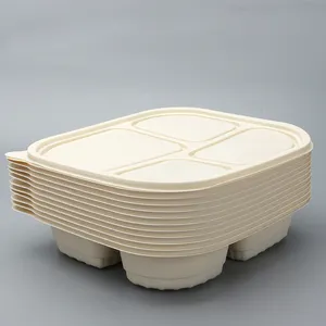 食品玉米淀粉餐盒可生物降解外卖容器托盘