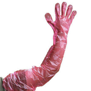 Funda de <span class=keywords><strong>inseminar</strong></span> productos listos muestras gratis LDPE veterinario guante de manga larga - Product Image 2