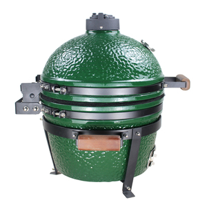 Griglia Kamado in Ceramica Verde Auplex 16 Pollici, <span class=keywords><strong>Barbecue</strong></span> Portatile a Carbone per Esterni - Product Image 3