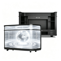 Écran LED portable pour DJ, écran de façade LED pour DJ, prix d'usine, intérieur, P2, logo personnalisé, pour exposition et spectacle en direct