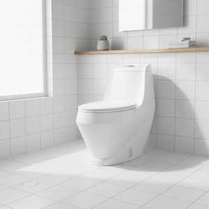 Toilette moderne à double chasse d'eau <span class=keywords><strong>Réservoir</strong></span> dissimulé avec cuvette allongée Placard de toilette en céramique monobloc fabriqué en Chine - Product Image 2