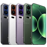 Nouveau smartphone original Xiao Mi 17 Pro Max 5G CDMA Octa Core avec écran arrière 6,9"+2,9", Snapdragon 8 Elite Gen 5, batterie 7500mAh, 100W