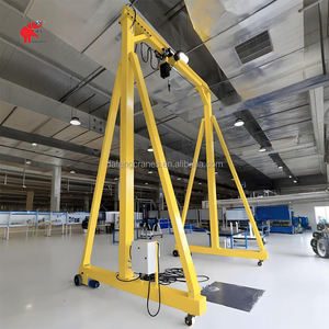 Peso ligero, 1 tonelada, 2 toneladas, 3 toneladas, <span class=keywords><strong>4</strong></span> toneladas, 5 toneladas, 6 toneladas, 7 toneladas, 8 toneladas, grúa de pórtico portátil móvil con polipasto eléctrico - Product Image 2