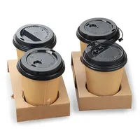 Gobelets en papier jetables à paroi simple, personnalisables avec logo, qualité alimentaire, pour café à emporter, de 4oz à 22oz – Meilleures ventes