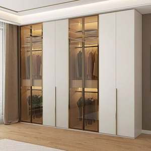 Armoire de rangement moderne sur mesure, facile à assembler, meubles de chambre à coucher pour atelier et salon, fabriqué en Chine - Product Image 1