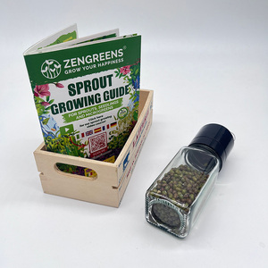 Molinillo de sal y pimienta de vidrio cuadrado de alta calidad, Manual molinillo de 120ml con tapa negra de sal marina, botella de molienda <span class=keywords><strong>Gourmet</strong></span> de cocina - Product Image 5