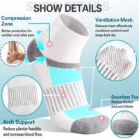 Chaussettes de sport unisexes en laine personnalisées, en tissu éponge premium, pour hommes, anti-abrasion, mi-mollet, modèle Elite