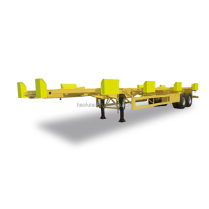 Semi-remorque squelette durable et populaire en Afrique avec une structure à haute stabilité pour le <span class=keywords><strong>transport</strong></span> de conteneurs à l'étranger - Product Image 6