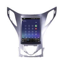 Écran Tesla Android voiture pour lecteur DVD GPS intégré pour Hyundai AZERA Grandeur 2011-2014 Radio stéréo GPS Navigation multimédia