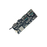 Módulo de Carga para Banco de Energía Móvil USB Dual LED QC4.0 QC3.0 5V 4.5A 22.5W Micro/Tipo-C 18650 con Protección de Temperatura