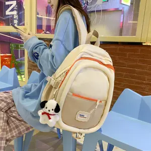 Mochila escolar de gran capacidad para niñas, bolso de viaje para escuela secundaria, 2023